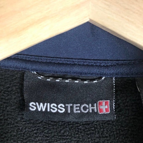 SWISS Tech Jacket Blue Classic Utility Gorpcore Outdoor Size X Large - Picture 7 of 13